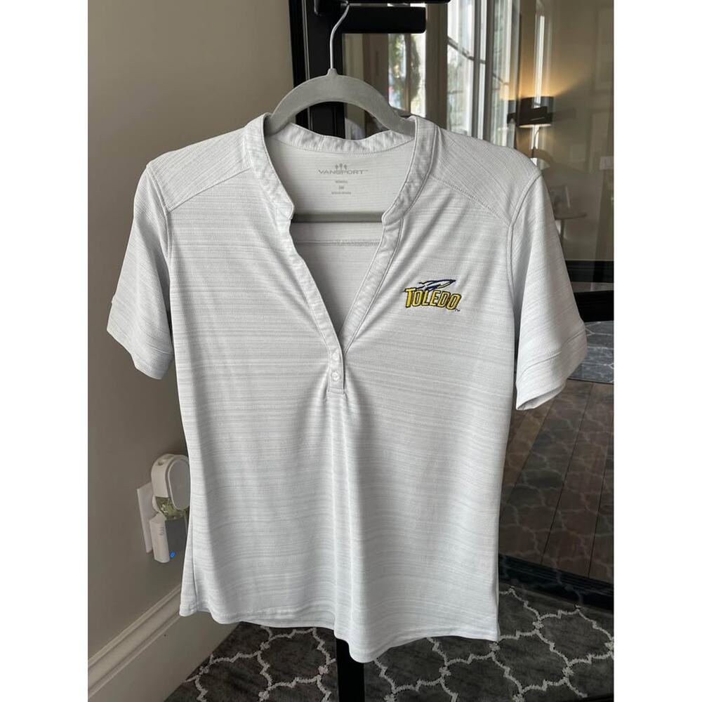 University Of Toledo Collarless Polo